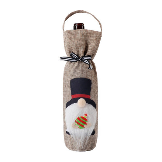 iabler-christmas-top-hat-bottle-cover-front
